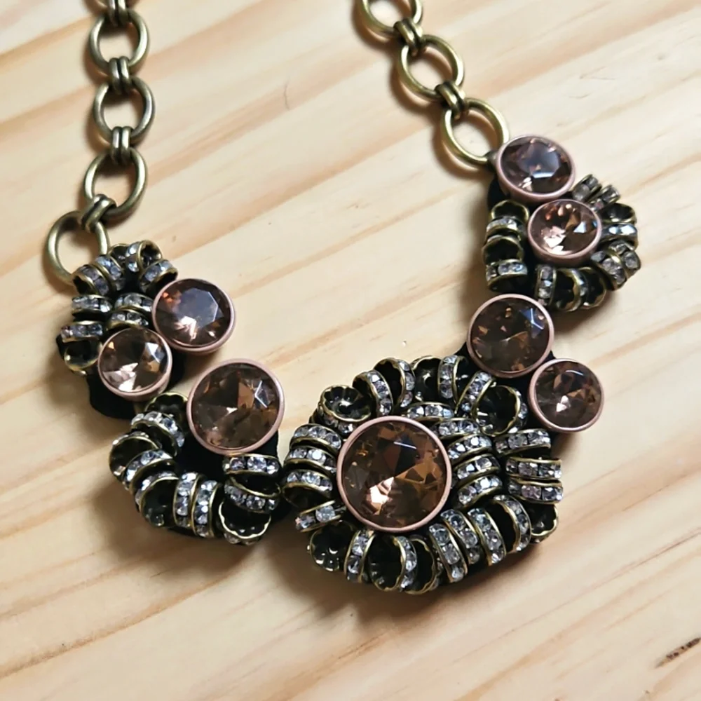 Brulee Necklace, Vtg